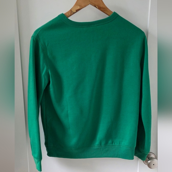 Wondershop Kids Green Crewneck Pajama Top - Picture 2 of 3